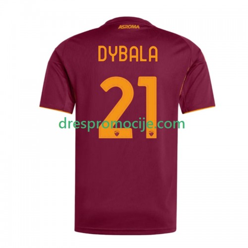 A.S. Roma Dybala 21 Dres Domaći 2025/2026 Kratkih Rukava A.S. Roma Dybala 21 Dres Domaći 2025/2026 Kratkih Rukava